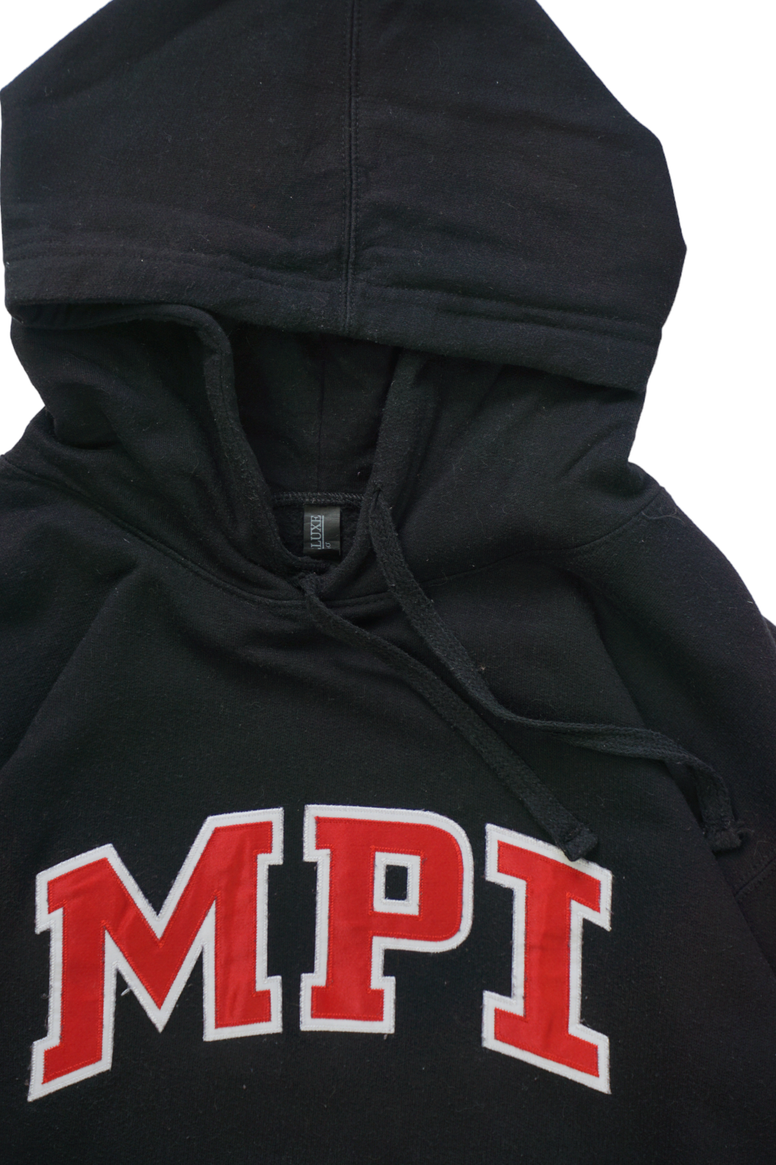 Vintage MPI Black Hoodie