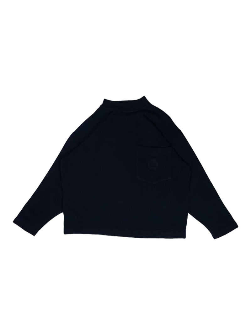 Vintage Navy Embroidered Sweatshirt