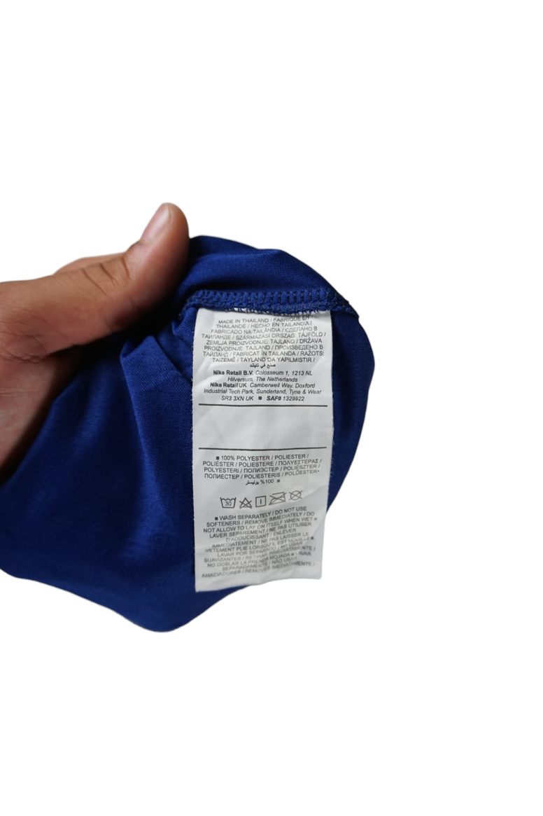 Vintage Netherlands 2024 Navy Short Sleeve Football Shirt