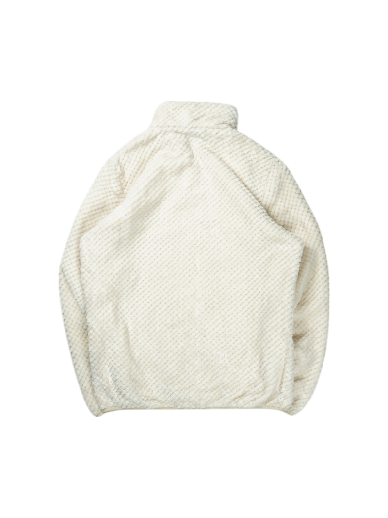 Vintage New Balance Off-White Fleece Jacket