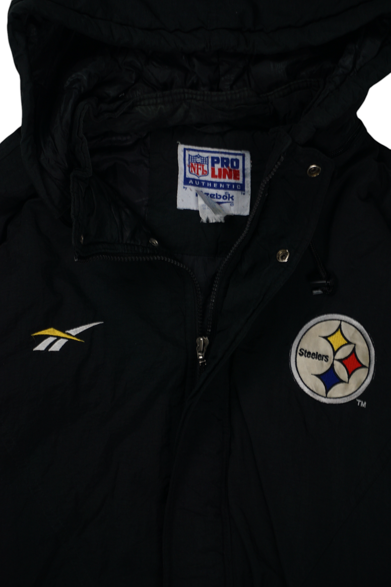 Vintage NFL Reebok Black Jacket