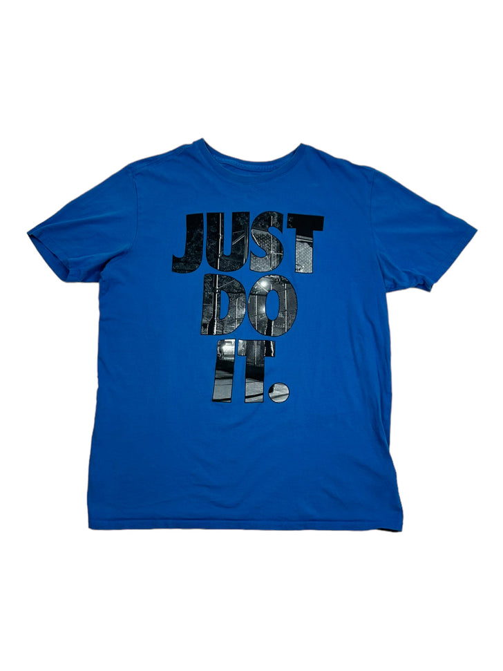 Vintage Nike Just Do It Blue T-Shirt