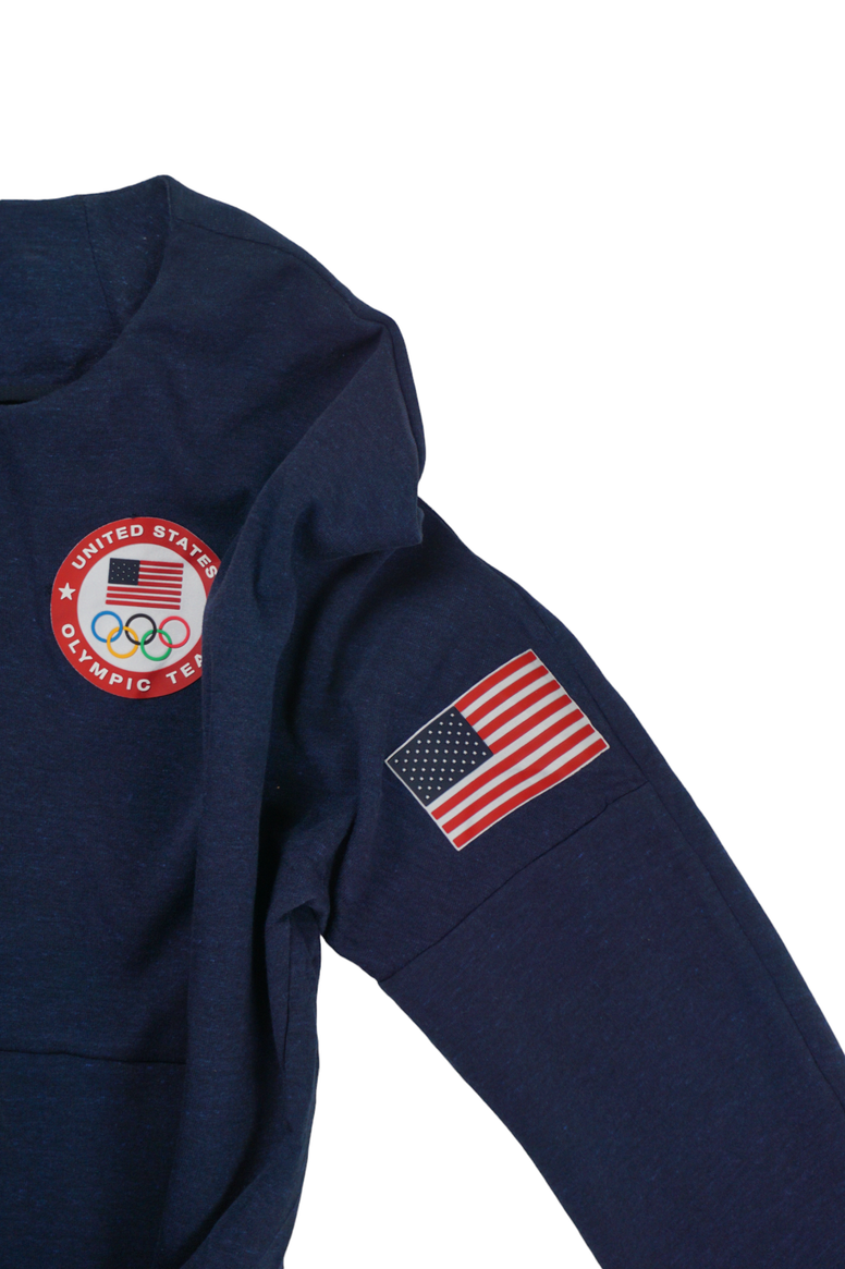 Vintage Nike USA Olympics Navy Zip-Up