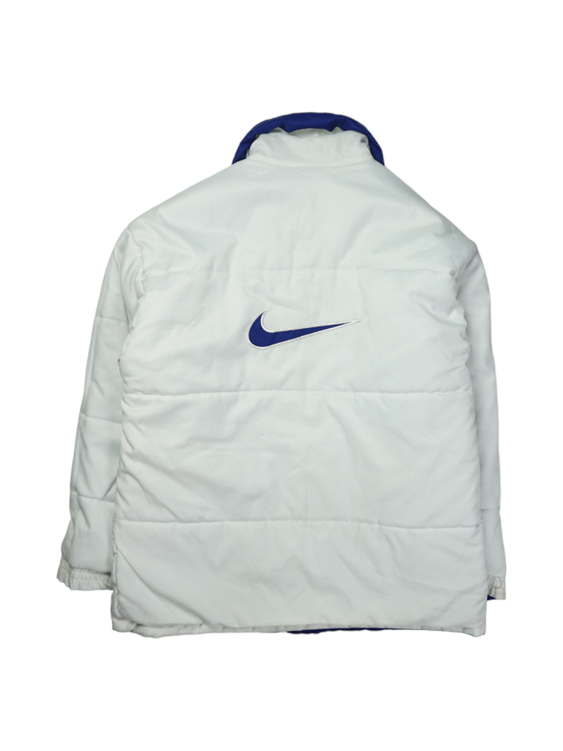 Vintage Nike White Blue Reversible Jacket