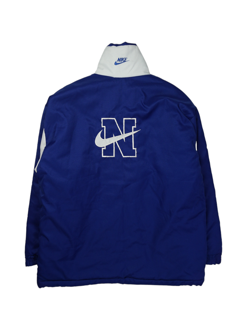 Vintage Nike White Blue Reversible Jacket