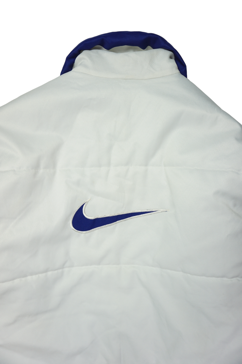 Vintage Nike White Blue Reversible Jacket