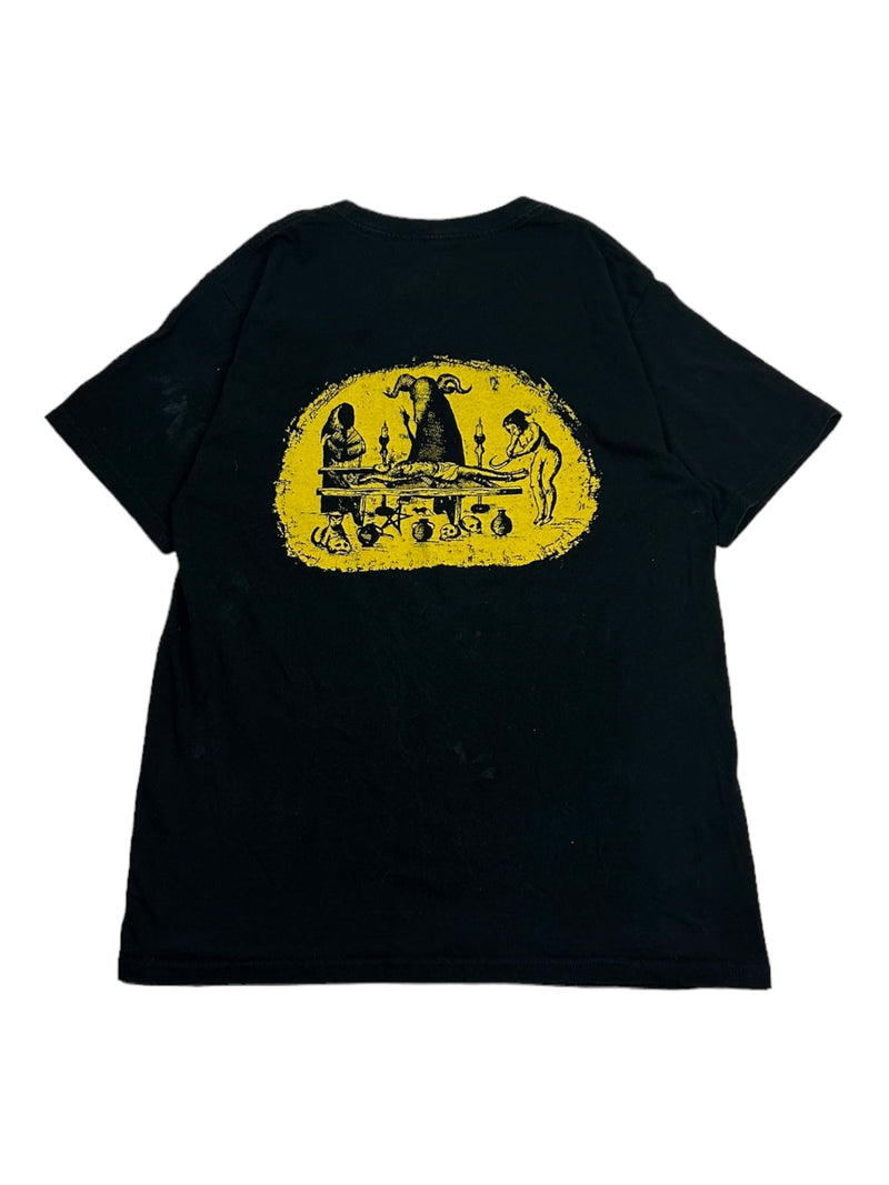 Vintage Onward To The Fire Black Printed T-Shirt