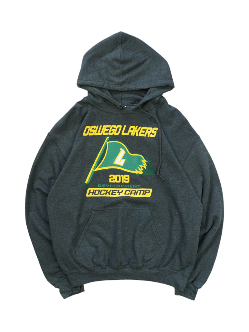 Vintage Oswego Lakers Grey Hoodie