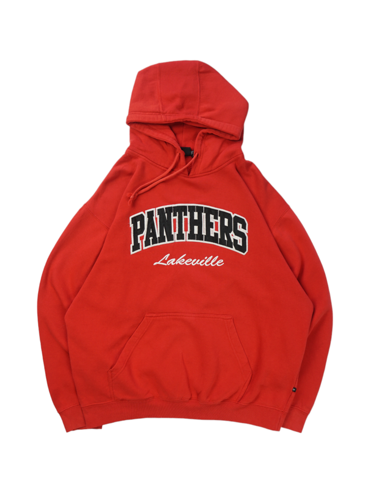 Vintage Panthers Lakeville Red Hoodie