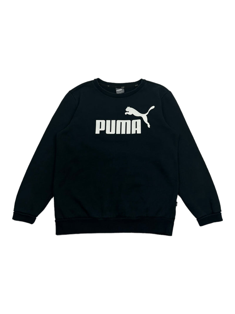 Vintage Puma Black Sweatshirt Pine Vintage