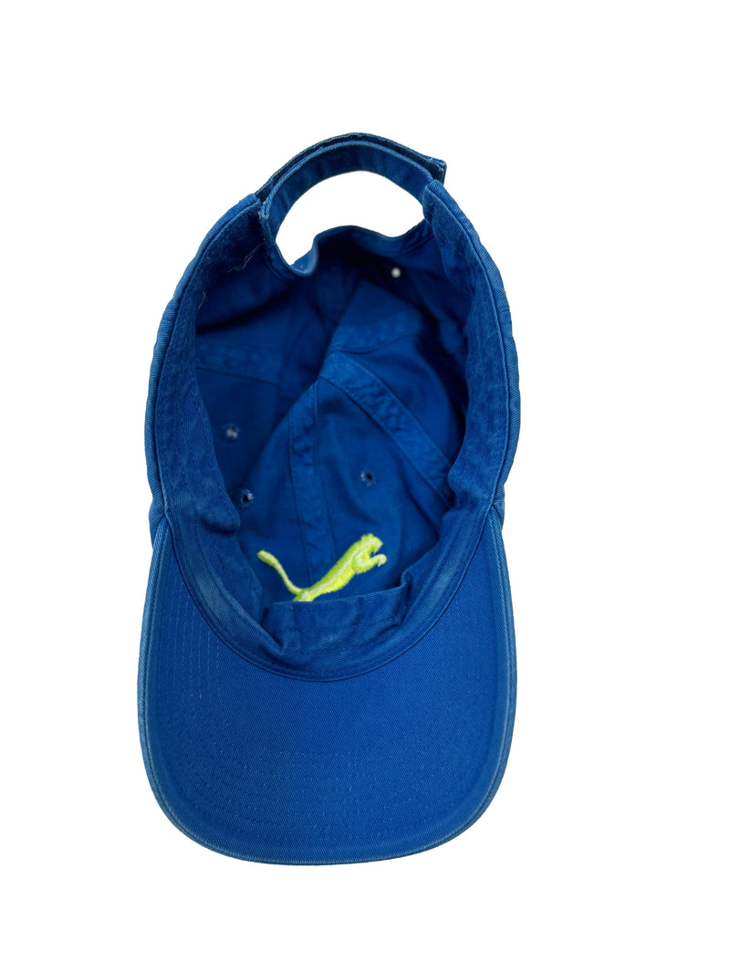 Vintage Puma Blue/Yellow Cap
