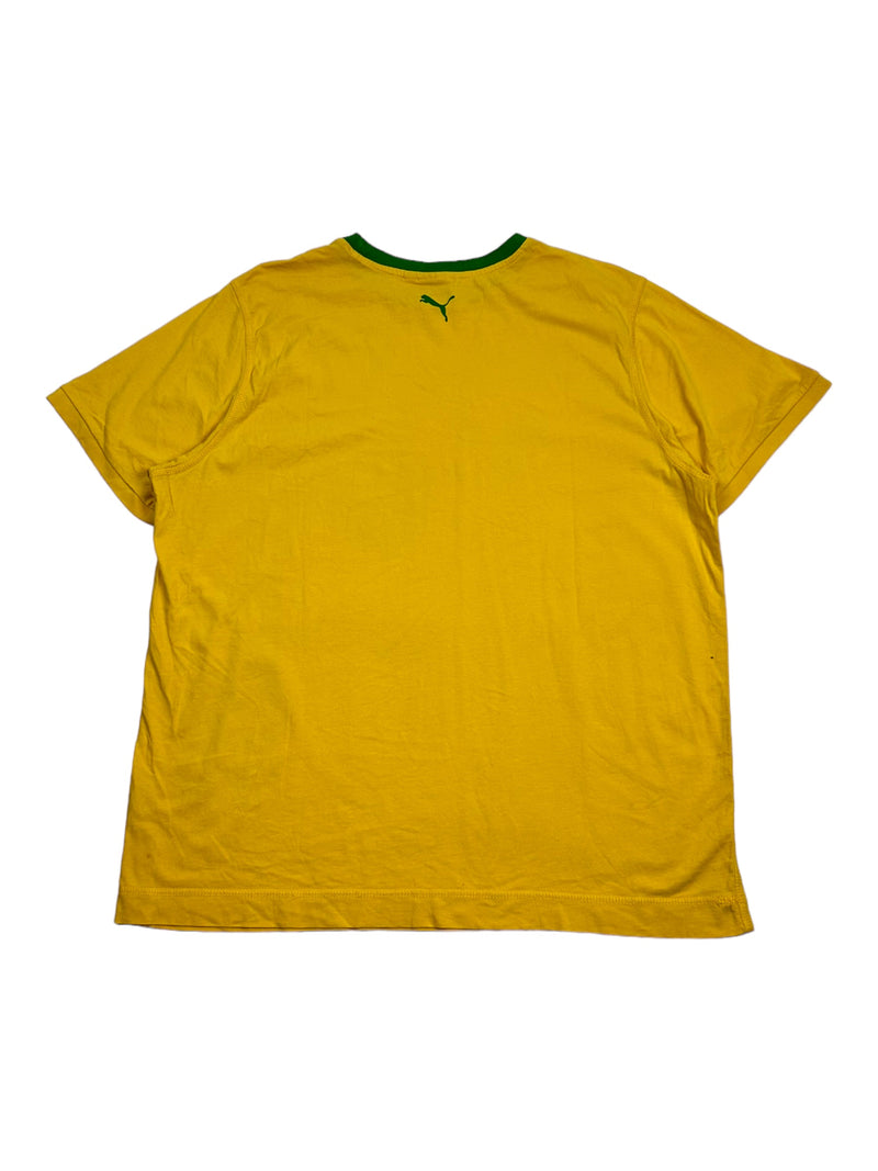 Vintage Puma Yellow Green T-Shirt