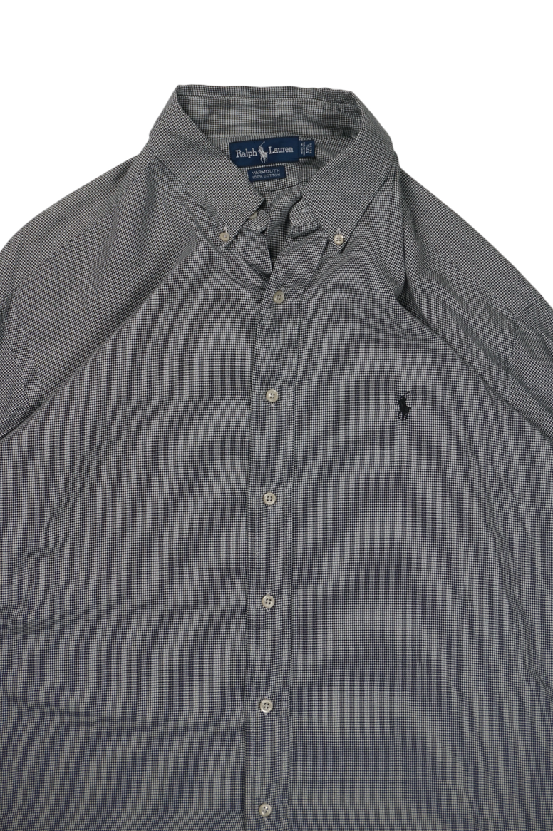 Vintage Ralph Lauren Black White Shirt