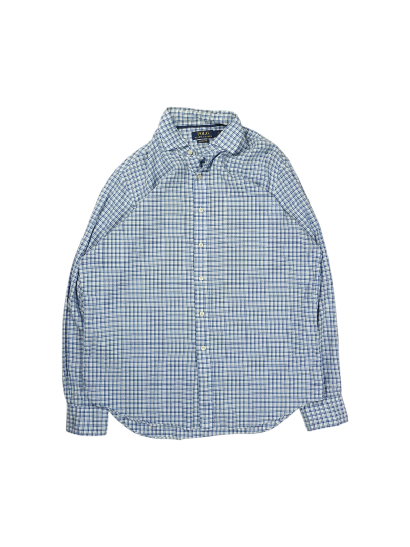 Vintage Ralph Lauren Blue Checkered Shirt