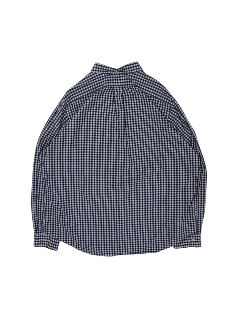 Vintage Ralph Lauren Blue White Blocks Classic Shirt
