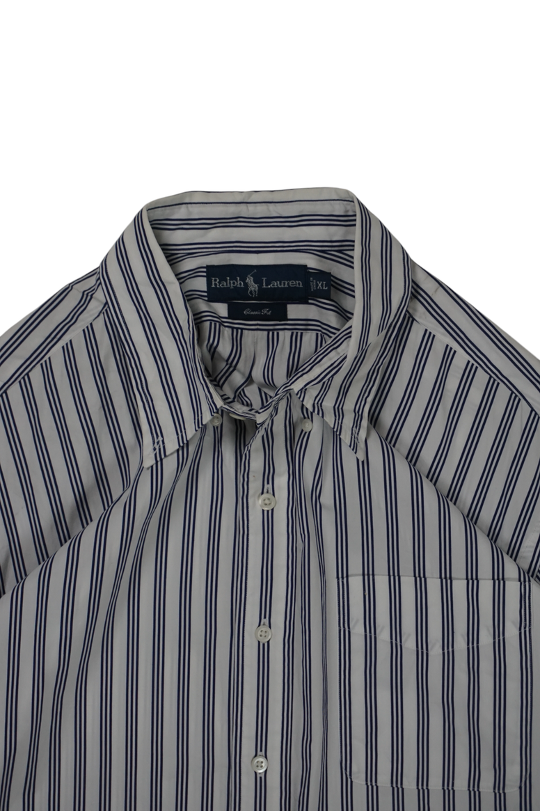 Vintage Ralph Lauren Blue White Shirt