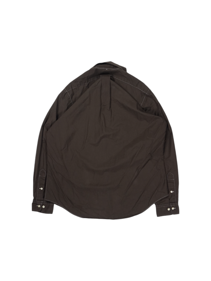 Vintage Ralph Lauren Brown Plain Shirt