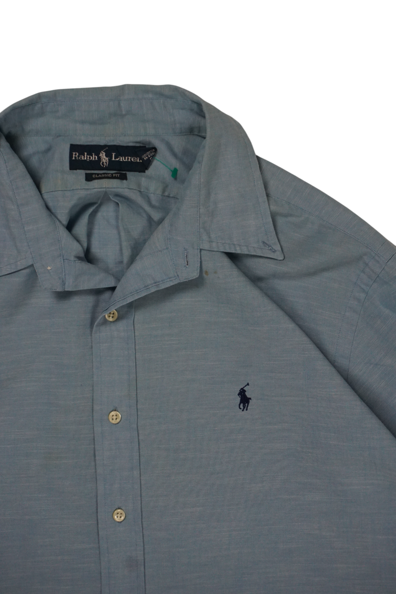 Vintage Ralph Lauren Light Blue Shirt