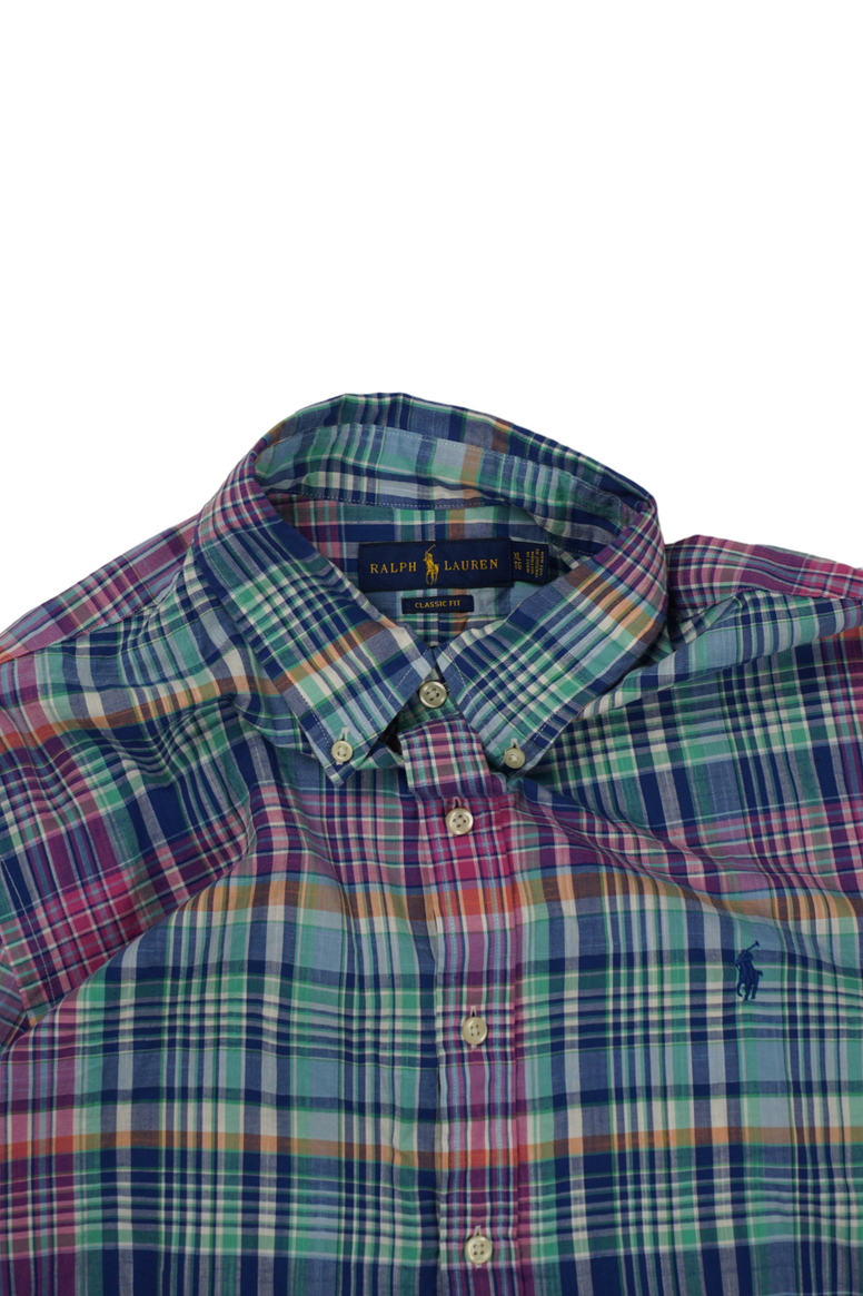 Vintage Ralph Lauren Multicolour Shortsleeved Shirt