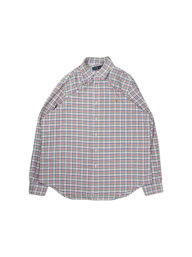 Vintage Ralph Lauren Multicolour White Shirt