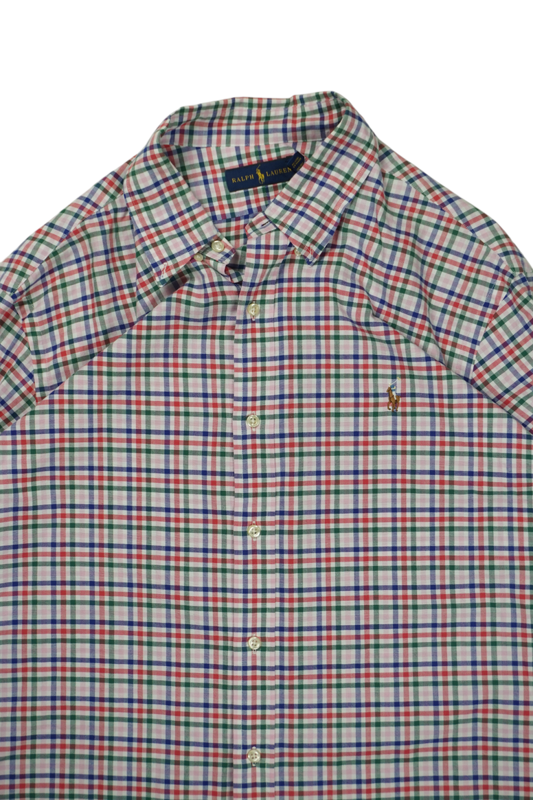 Vintage Ralph Lauren Multicolour White Shirt