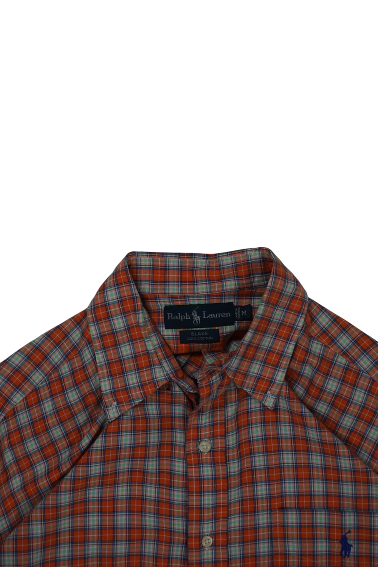 Vintage Ralph Lauren Orange Blue Shirt