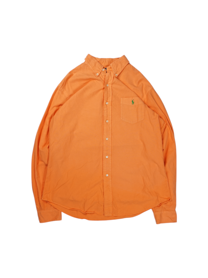 Vintage Ralph Lauren Plain Orange Shirt