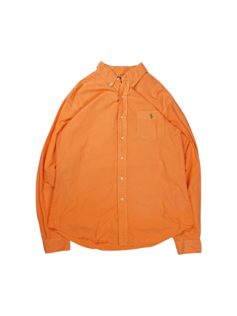 Vintage Ralph Lauren Plain Orange Shirt