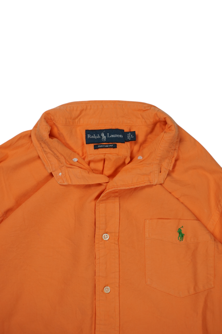 Vintage Ralph Lauren Plain Orange Shirt