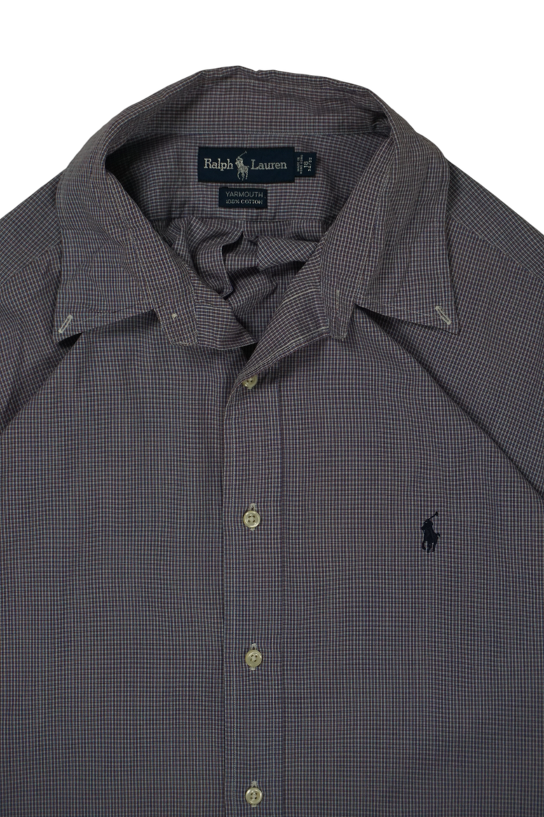 Vintage Ralph Lauren Purple Yarmouth Shirt