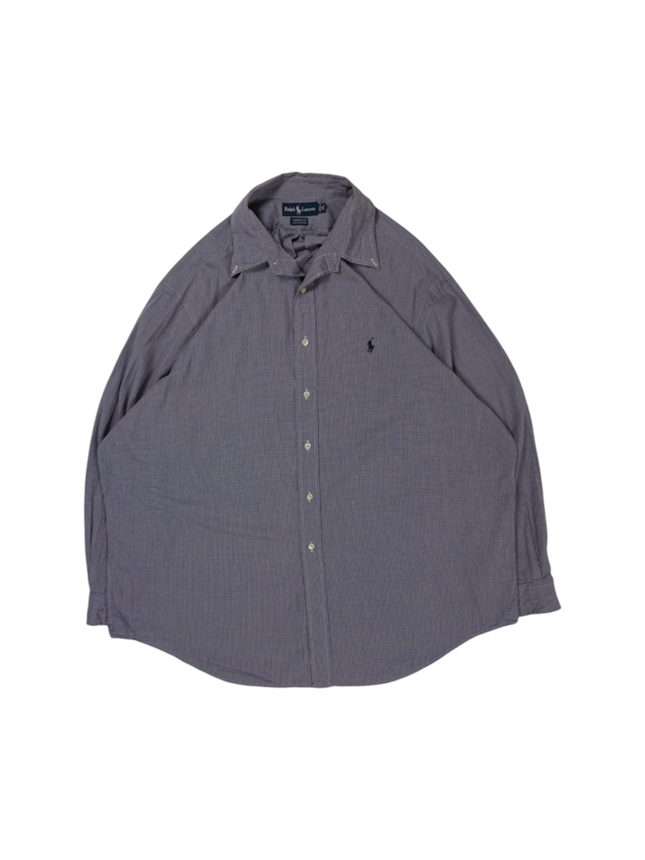 Vintage Ralph Lauren Purple Yarmouth Shirt