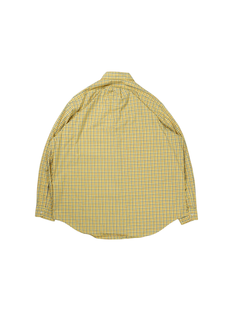 Vintage Ralph Lauren Yellow Checkered Shirt