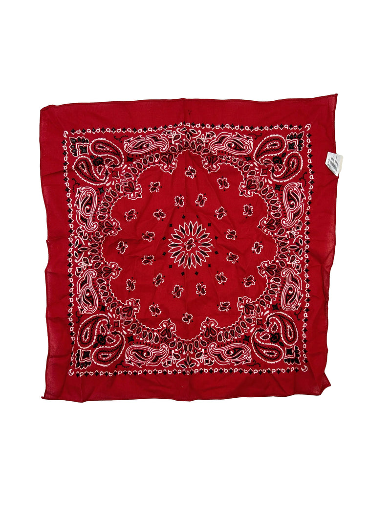 Vintage Red Bandana