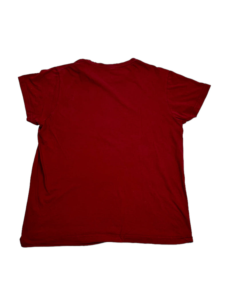 Reebok t best sale shirt homme bordeaux