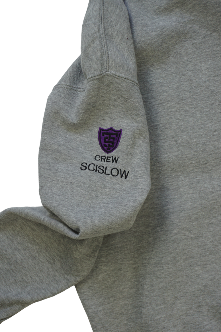 Vintage St. Thomas Crew Grey Hoodie