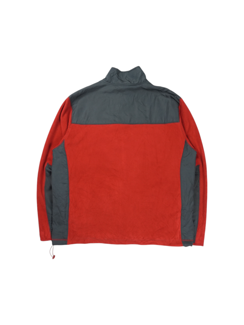 Vintage Starter Red Grey Fleece Jacket