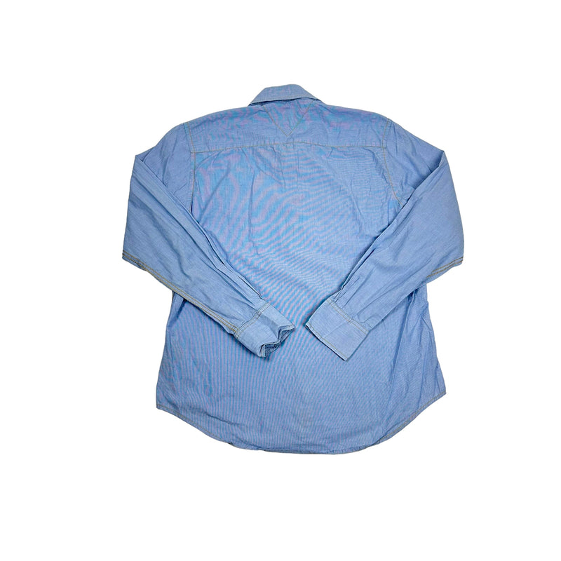 Vintage Tommy Hilfiger Denim Blue Shirt