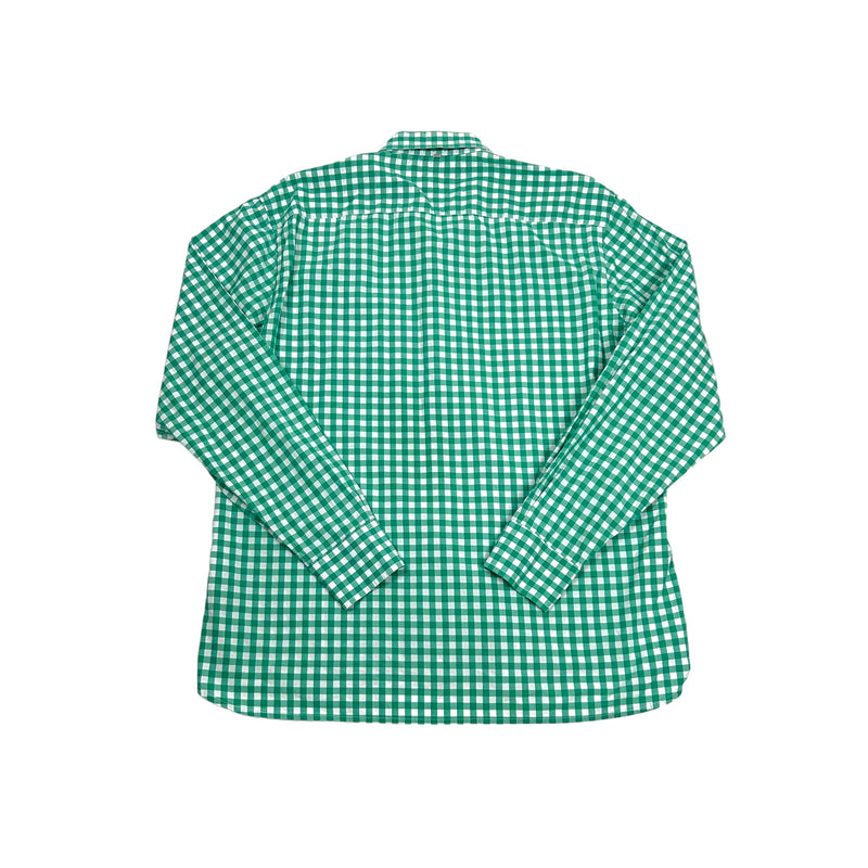 Vintage Tommy Hilfiger Green White Squared Shirt