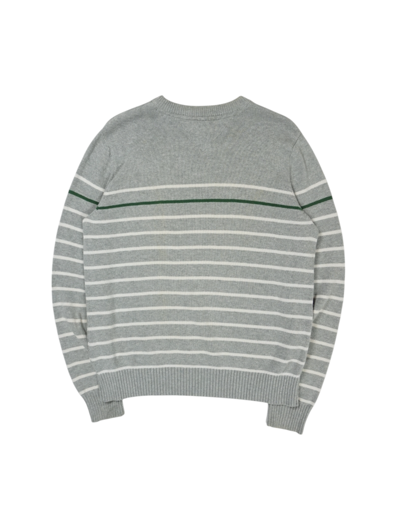 Vintage Tommy Hilfiger Grey Knit Sweater