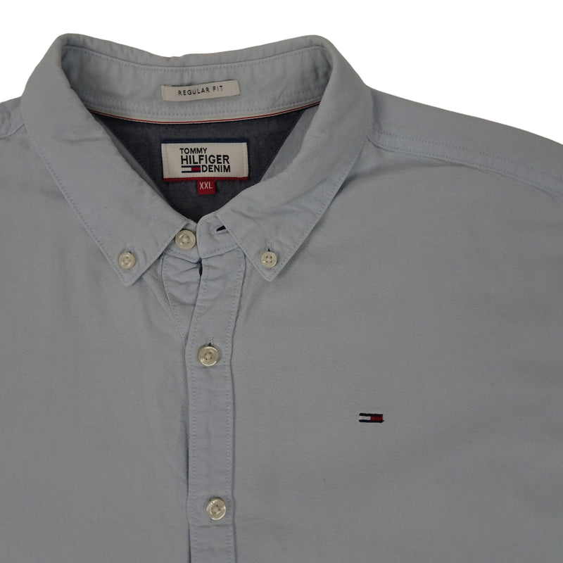 Vintage Tommy Hilfiger Light Blue Shirt
