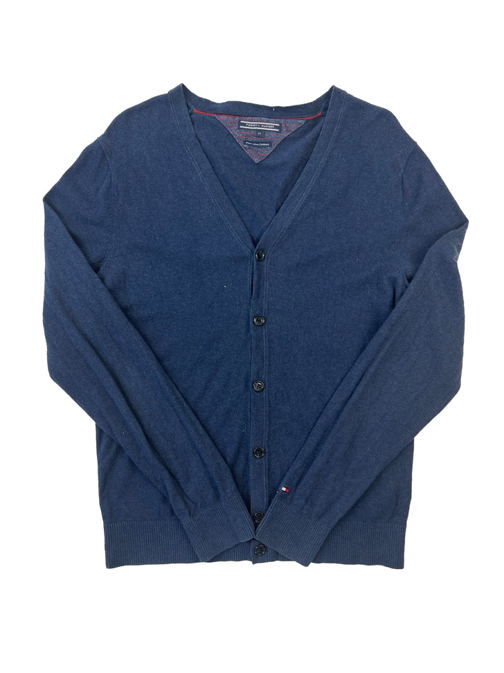 Vintage Tommy Hilfiger Navy Knit Cardigan