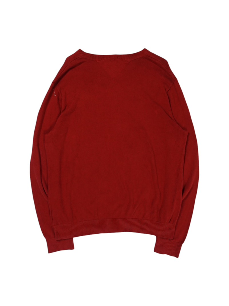 Vintage Tommy Hilfiger Red Knit Sweater