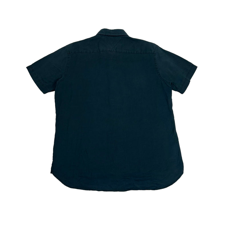 Vintage Tommy Hilfiger Short Sleeved Navy Shirt