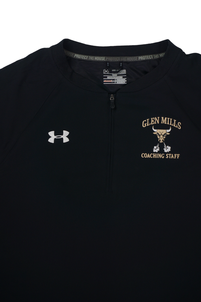 Vintage Under Armour Black 1/4 Zip T-Shirt
