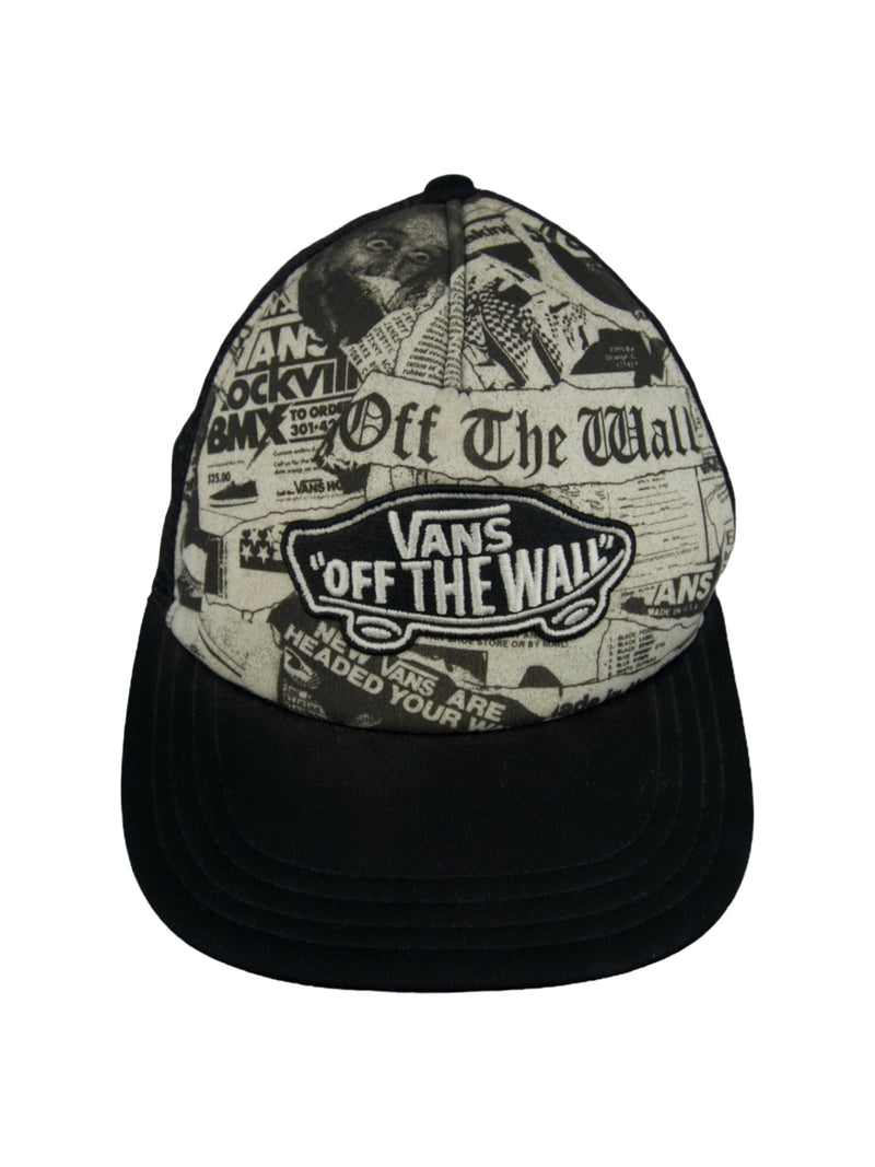 Vintage Vans Black/White Cap
