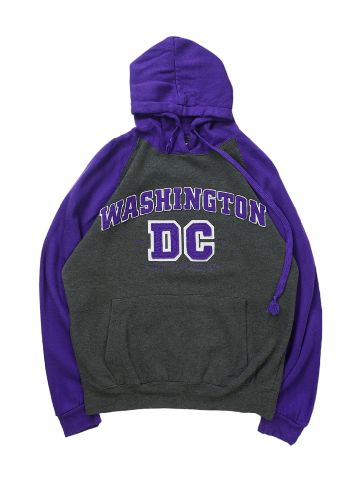 Vintage Washington DC Purple/Grey Hoodie