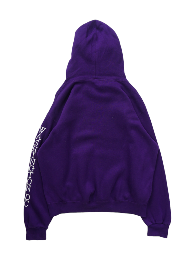 Vintage Washington DC Purple Hoodie